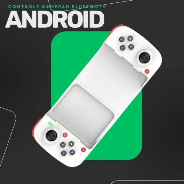 Controle Gamepad Bluetooth 5.0 Celular Android iPhone D3